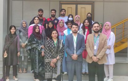 NHU Visit National Incubation Cente-Karachi