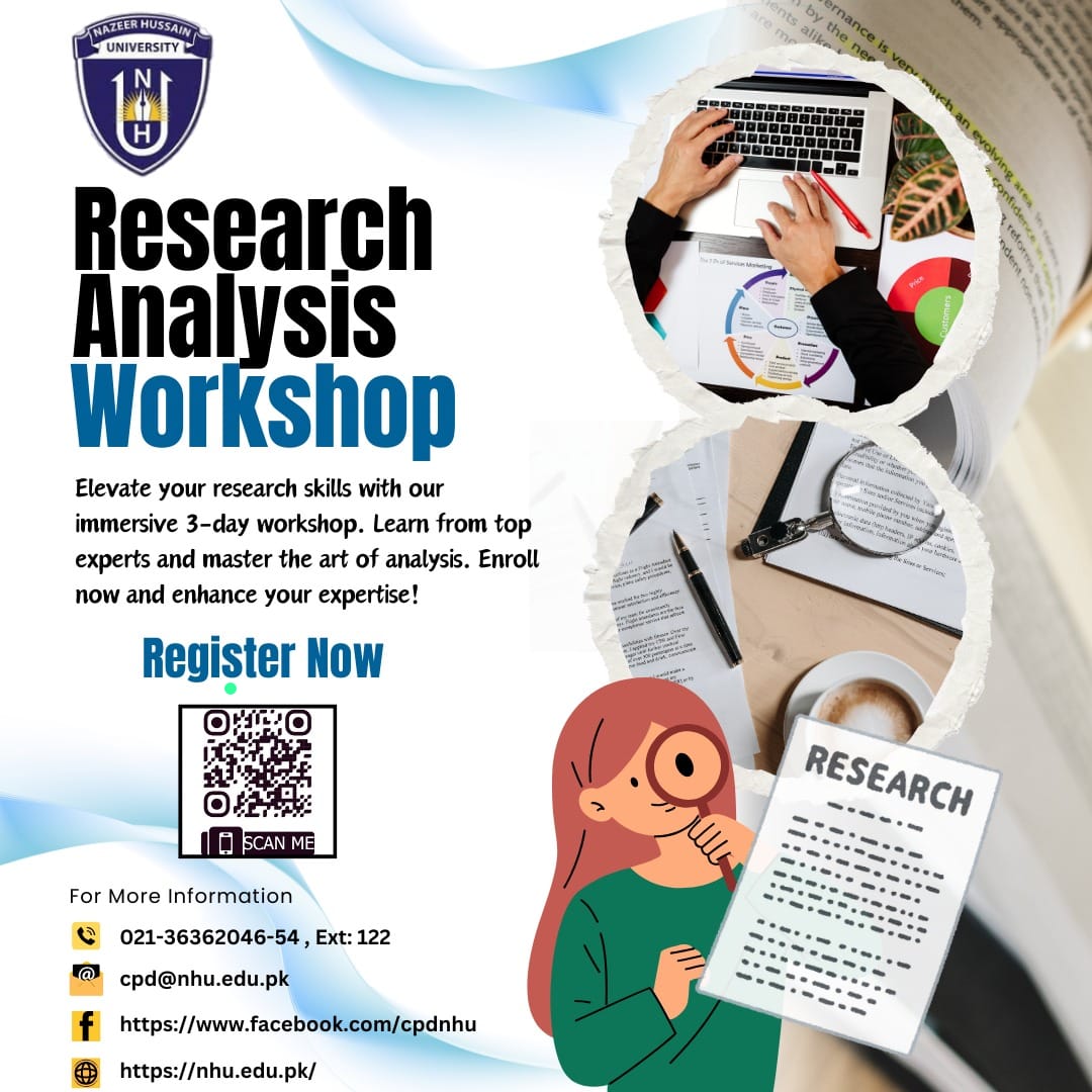 Research Analysis Workshop