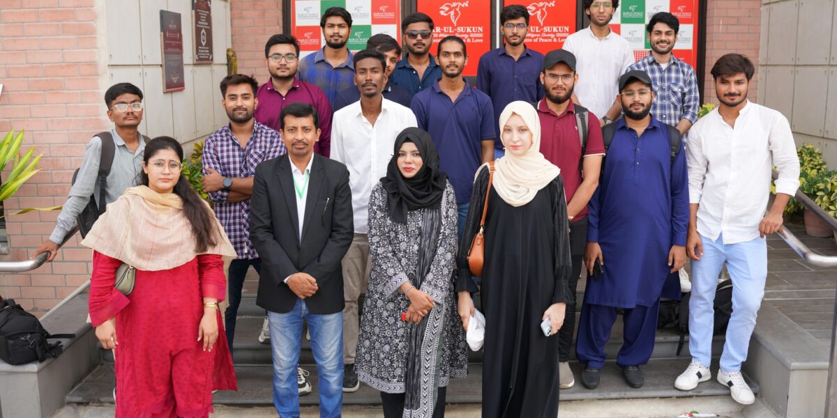 NHU FBMS Department Visit to Dar-ul-Sukoon
