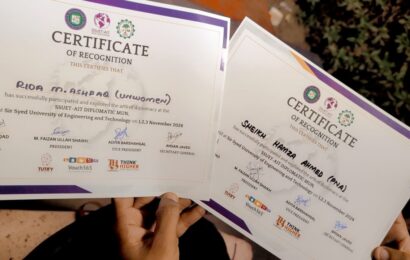 Our students showcased their skills at the Diplomatic Model United Nations