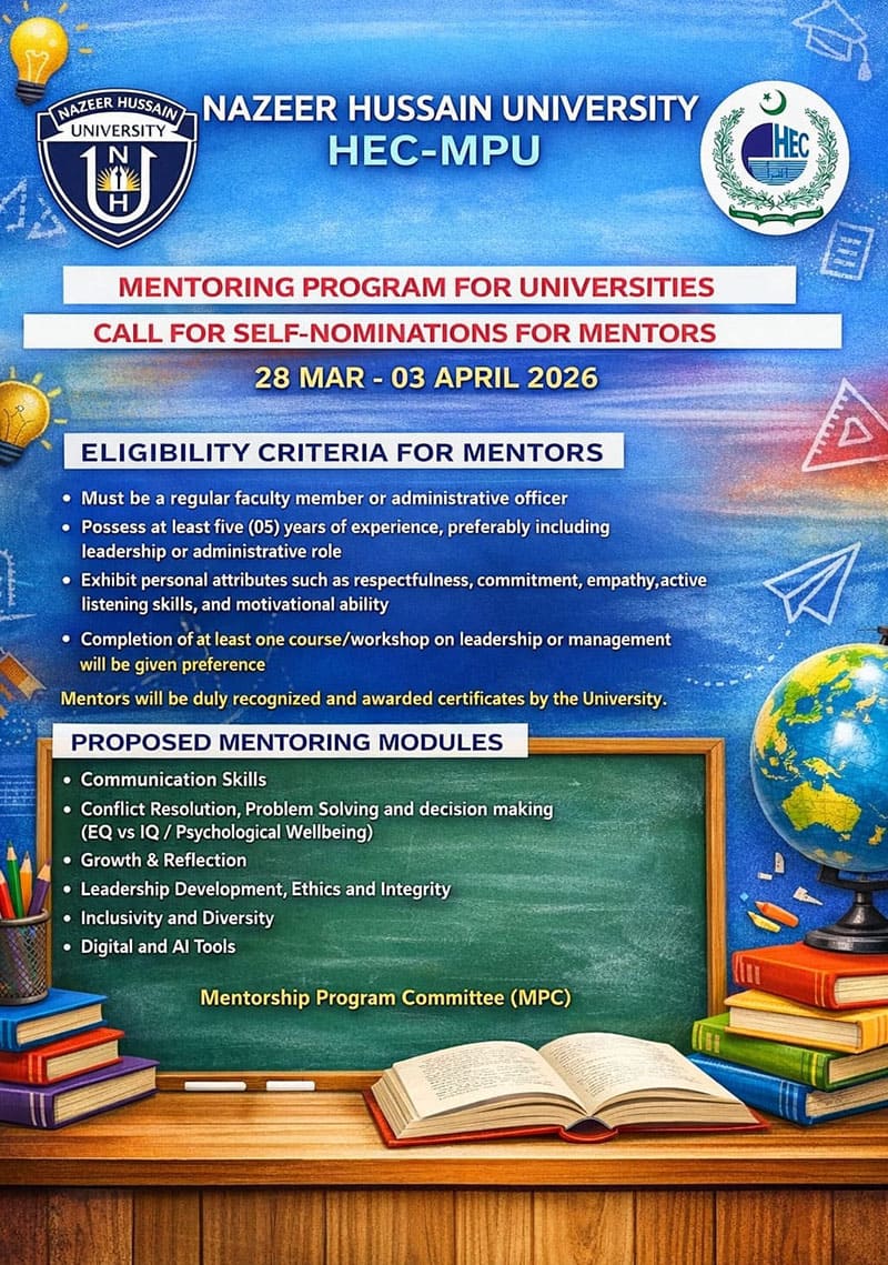 Mentoring Program for Universities (MPU) 2026