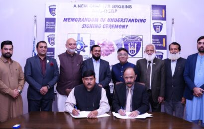 MoU with the Oil & Gas Training Institute of Pakistan