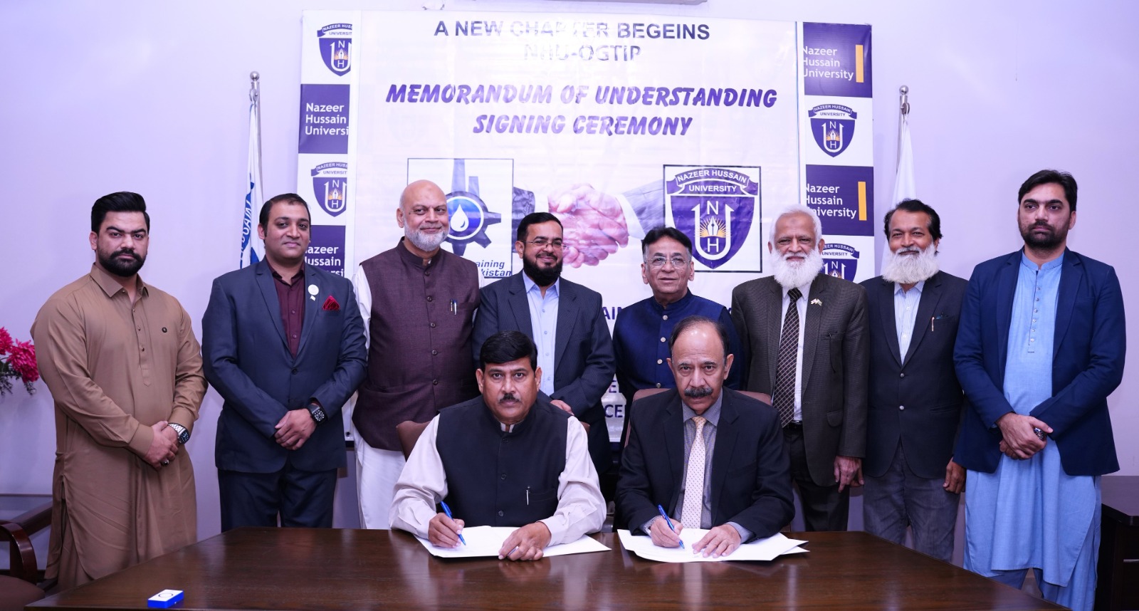 MoU with the Oil & Gas Training Institute of Pakistan